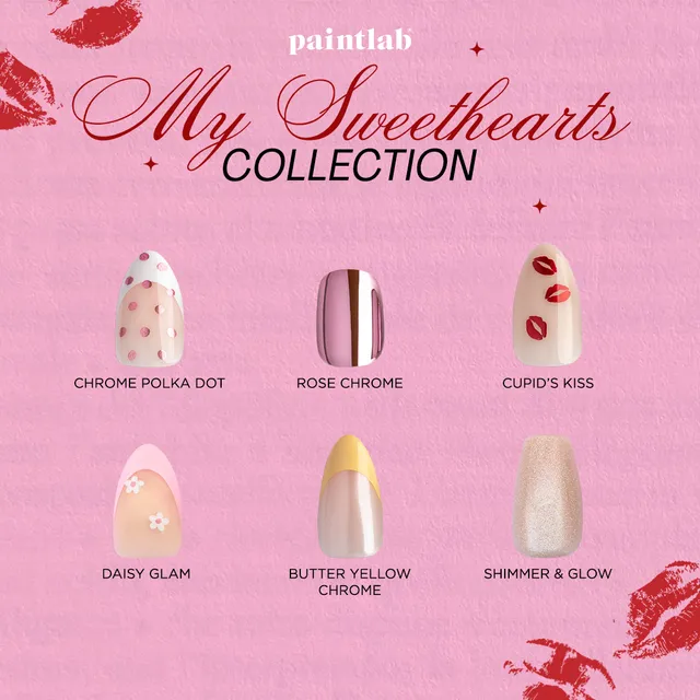 paintlab-my-sweethearts-collection-press-on-nails-6-playful-romantic-designs image 1