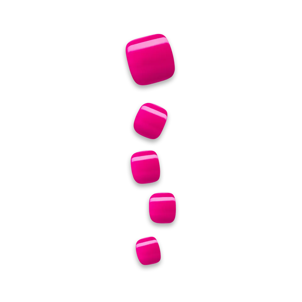impress-take-my-time-no-glue-press-on-toenails-solid-pink-short-squoval-24-count image 1