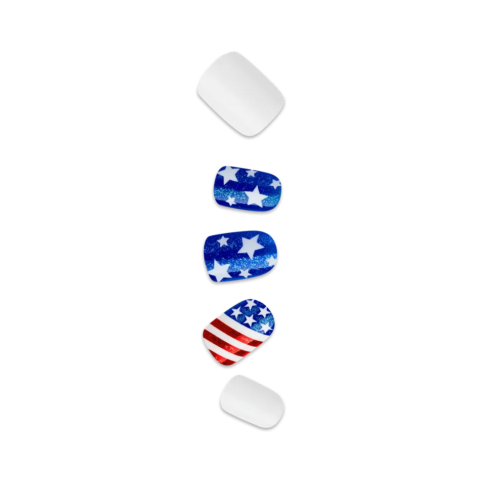 impress-design-no-glue-fake-press-on-nails-liberty-multicolor-red-white-blue-sho image 1