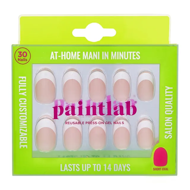 paintlab-frenchie-oval-press-on-nails image 1
