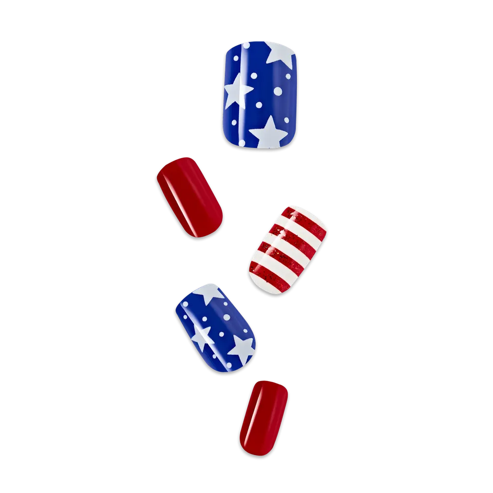 impress-stateside-no-glue-press-on-nails-patriotic-design-medium-squoval-multico image 1