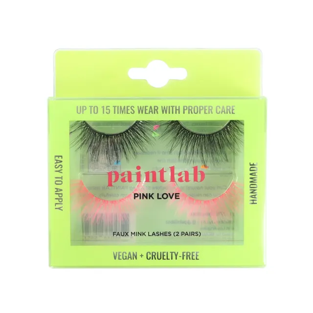 paintlab-pink-love-lashes-2-pack-eyelash-extensions image 1