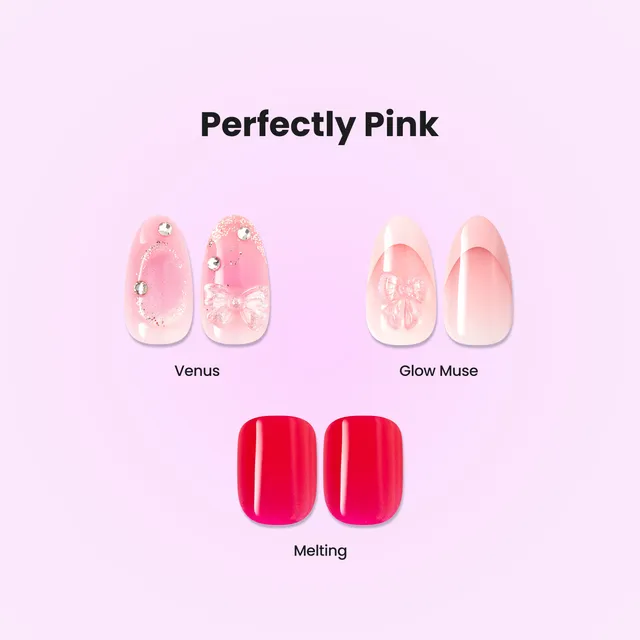 impress-press-on-mani-bundle-perfectly-pink-3-no-glue-manicure-sets image 1