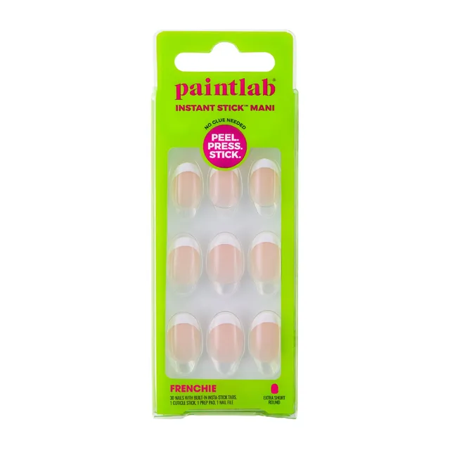 paintlab-oval-frenchie-instant-stick-mani-no-glue-french-tip-press-ons image 1