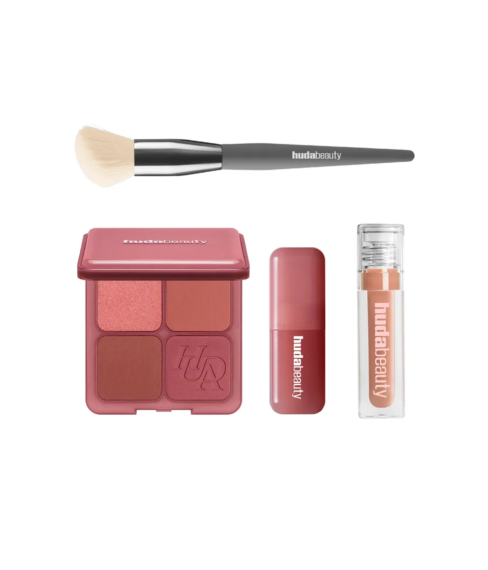 huda-beauty-summer-s-hottest-look-kit-bundle-with-blush-filter-palette-liquid-bl image 1