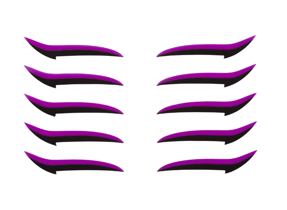 paintlab-so-purple-eye-face-stickers-rich-purple-gems image 1