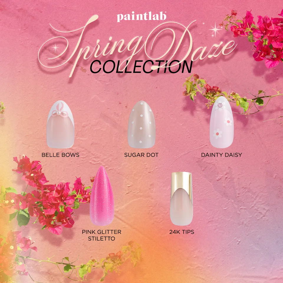 paintlab-spring-daze-collection-press-on-nails-5-designs image 1