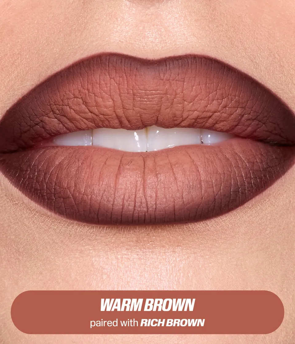 huda-beauty-warm-brown-lip-duo image 1