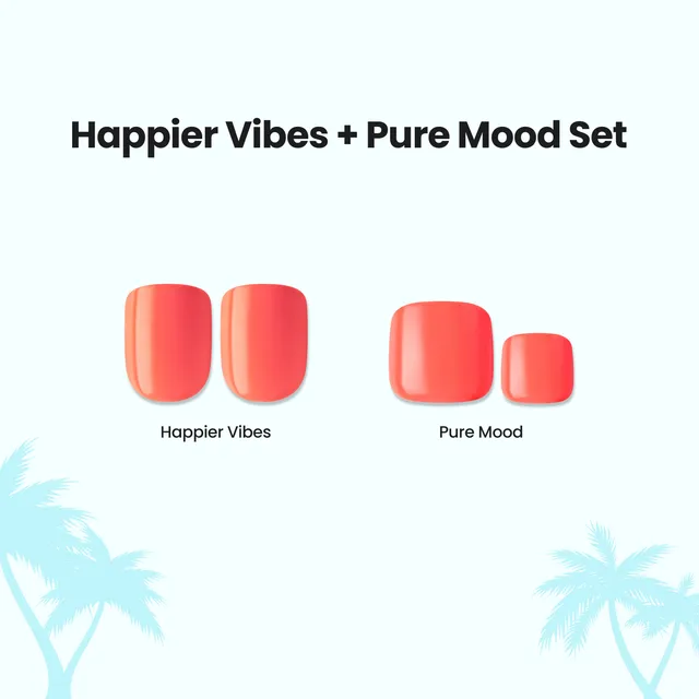impress-color-press-on-mani-pedi-bundle-happier-vibes-pure-mood-set-orange-gloss image 1