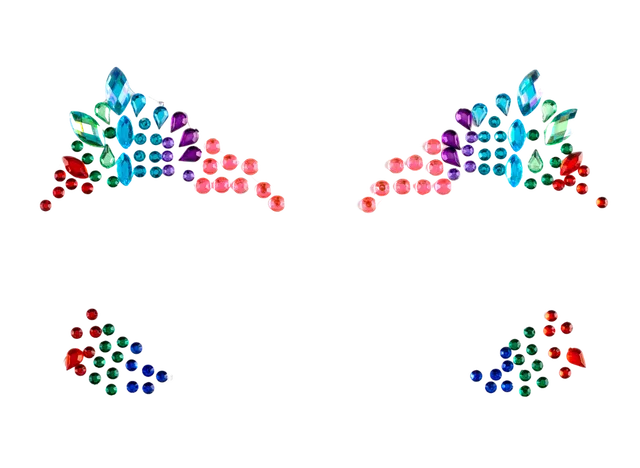 paintlab-ethereal-face-eye-crystals-stickers-self-adhesive-crystal-gems-for-face image 1