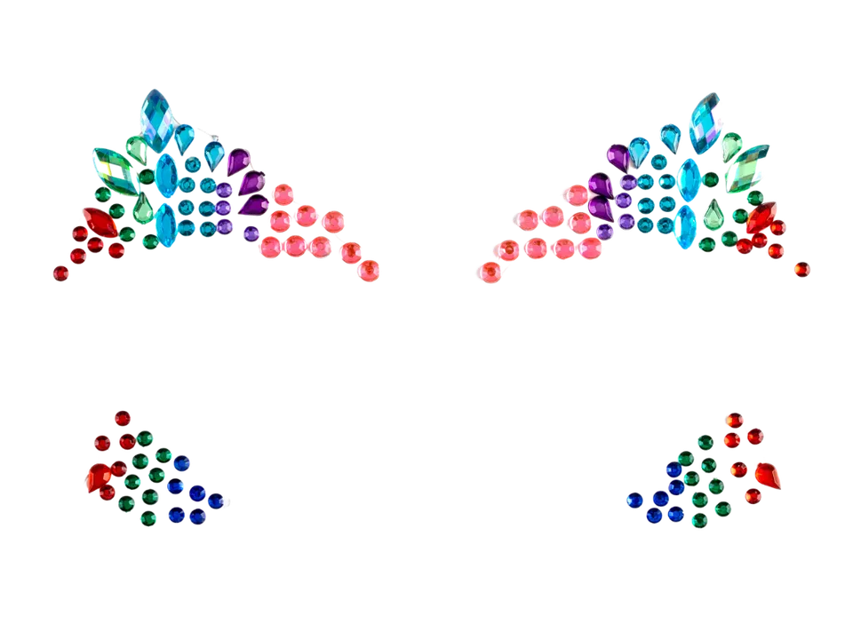 paintlab-ethereal-face-eye-crystals-stickers-self-adhesive-crystal-gems-for-face image 1