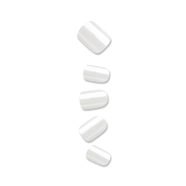 colorfx-by-impress-no-glue-fake-press-on-nails-universal-solid-white-short-squov image 1