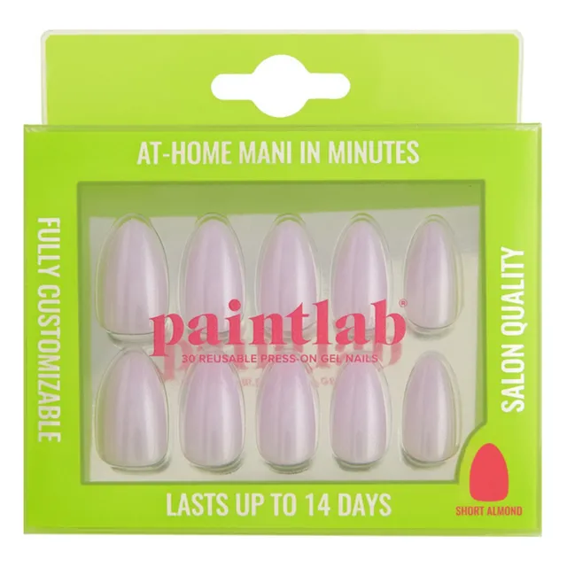 paintlab-lavender-glaze-short-almond-press-on-nails image 1