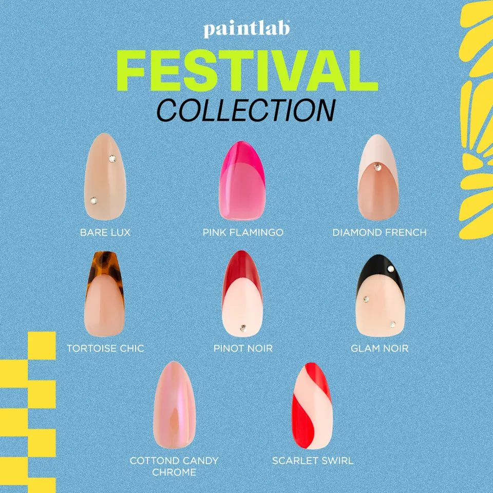 paintlab-festival-press-on-nails-with-bold-design-for-music-festivals-events image 1
