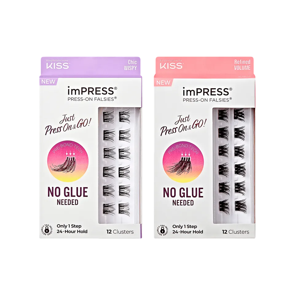 impress-press-on-falsies-bundle-day-to-night-lash-duo-24-clusters-no-glue image 1