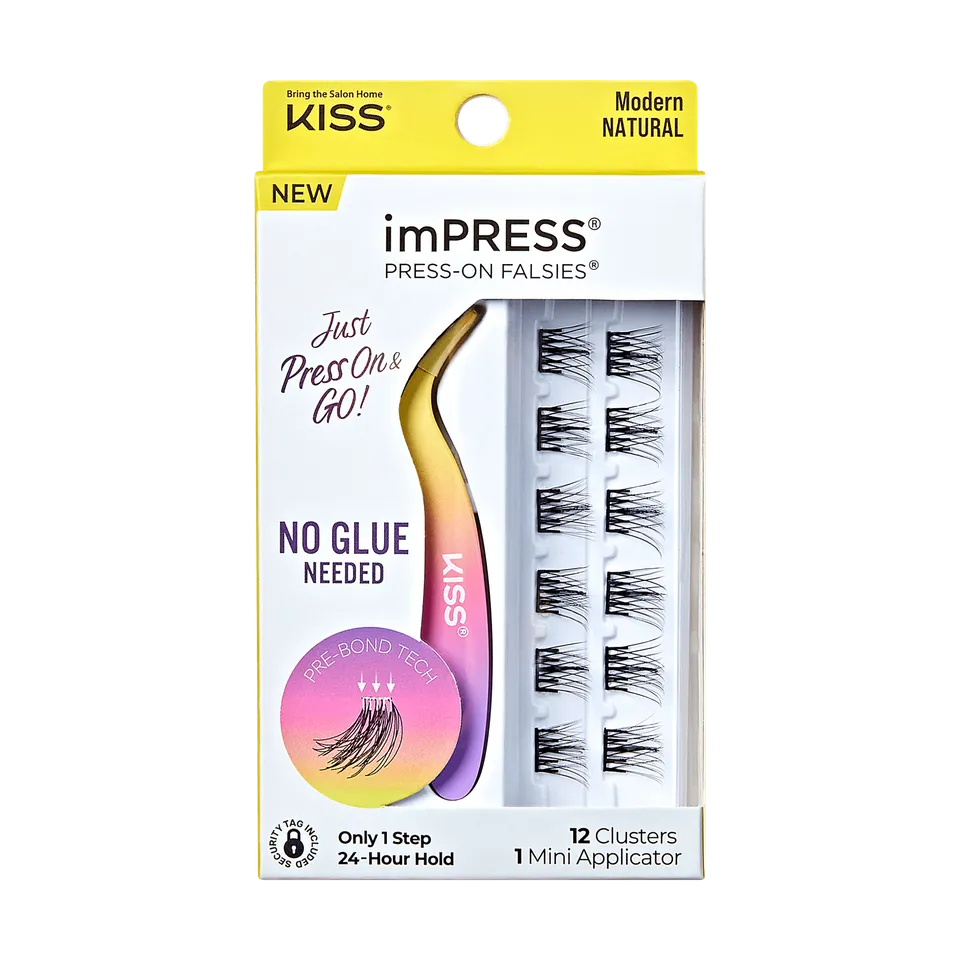 impress-falsies-modern-pre-glued-false-eyelashes-minipack-12-cluster-lashes-12-1 image 1