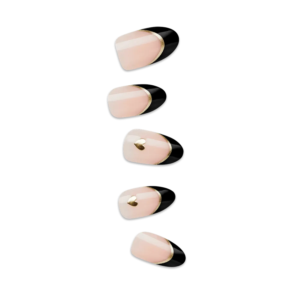 impress-design-no-glue-fake-press-on-nails-positive-black-french-tip-medium-almo image 1