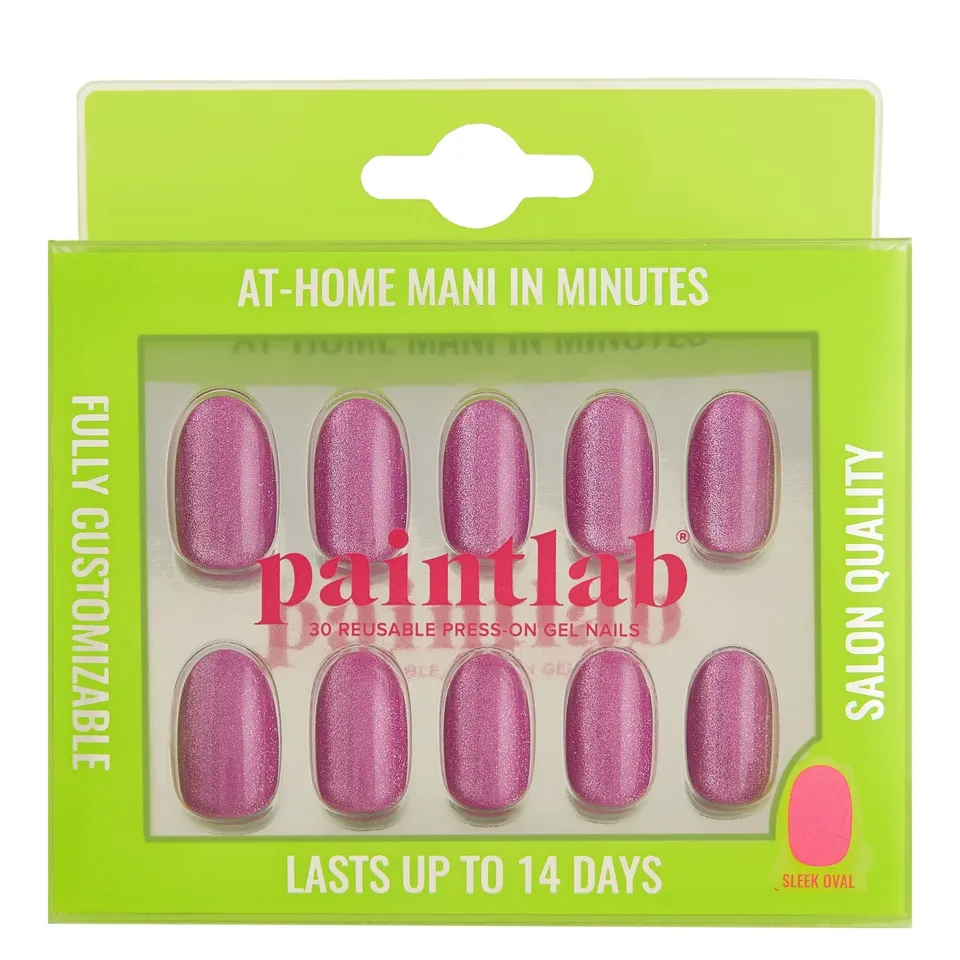 paintlab-lavender-fairy-oval-press-on-nails image 1