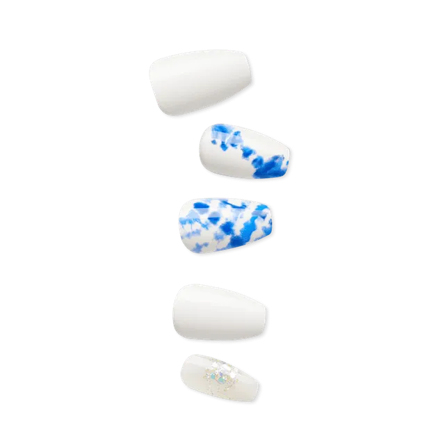 impress-design-no-glue-fake-press-on-nails-riviera-paradise-blue-white-medium-co image 1