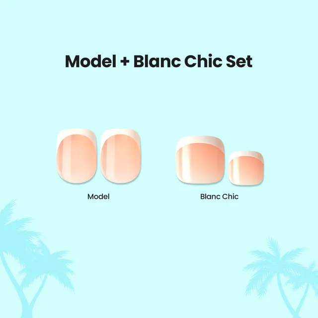 impress-color-press-on-mani-pedi-bundle-model-blanc-chic-set image 1