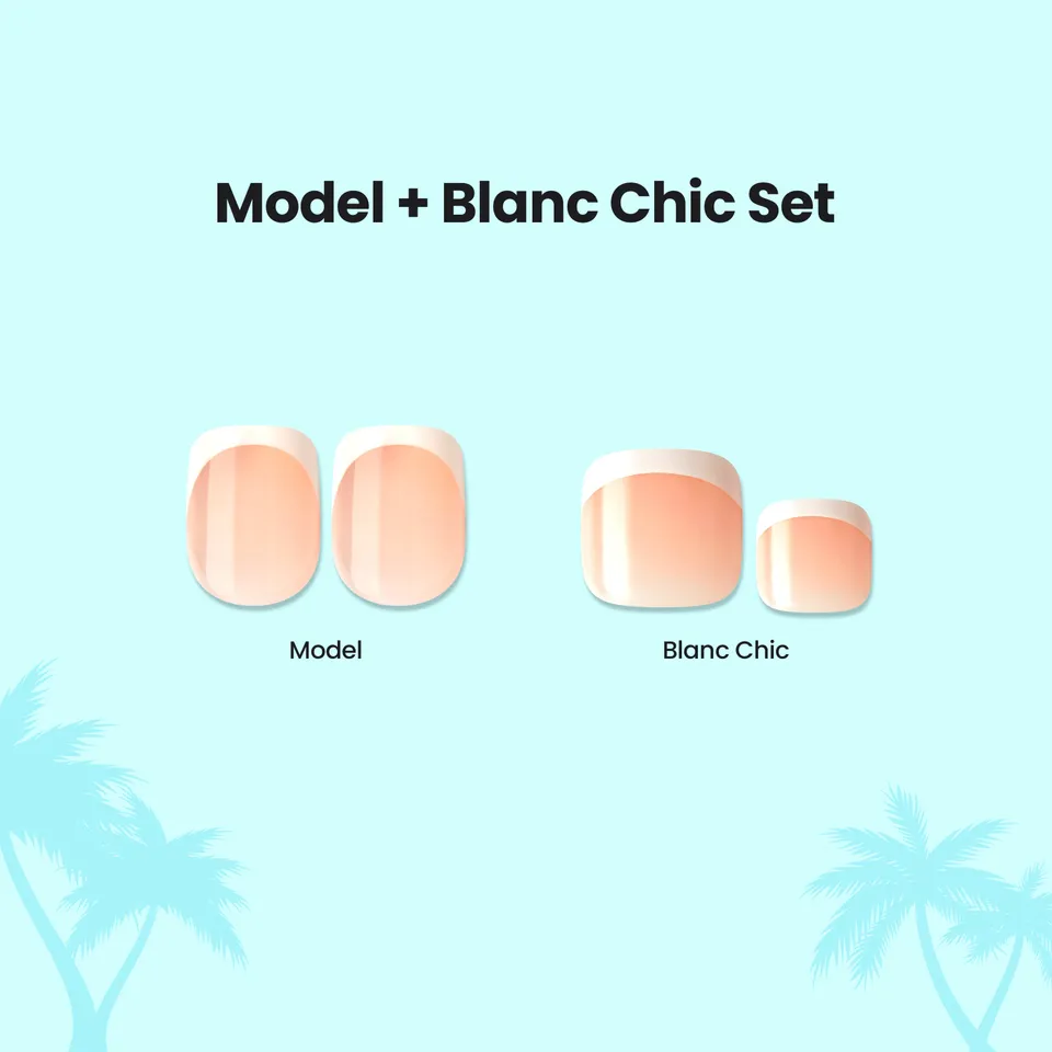 impress-color-press-on-mani-pedi-bundle-model-blanc-chic-set image 1