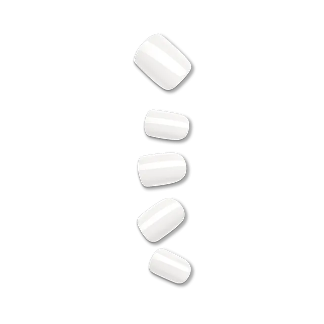 impress-frosting-color-no-glue-press-on-nails-solid-white-short-squoval image 1