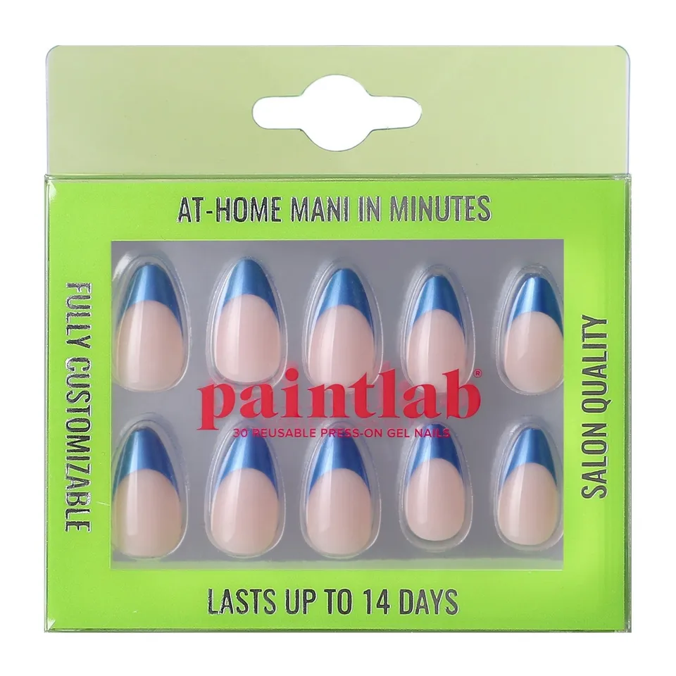 paintlab-bold-tips-short-almond-press-on-nails image 1