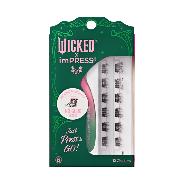 wicked-x-impress-pre-glued-lash-clusters-some-of-us-are-different-8-10mm-12-coun image 1