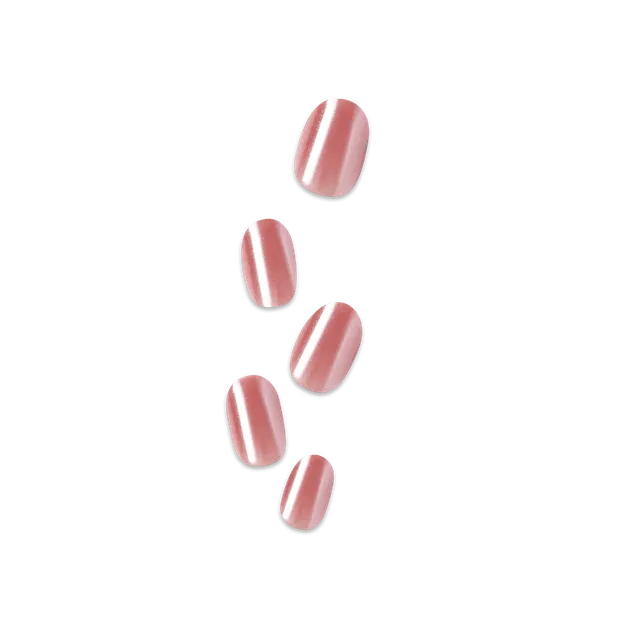 colorfx-by-impress-boundless-press-on-nails-pink-short-oval-30-count image 1