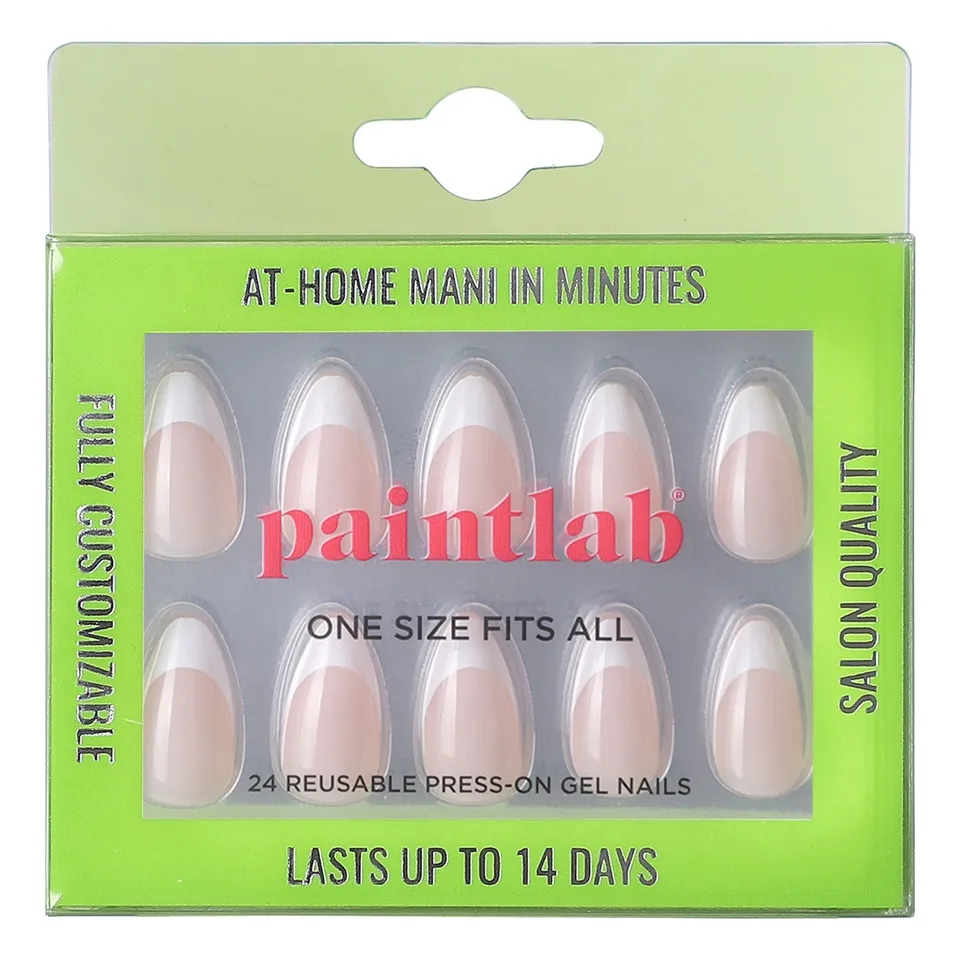 paintlab-tres-jolie-short-almond-press-on-nails image 1