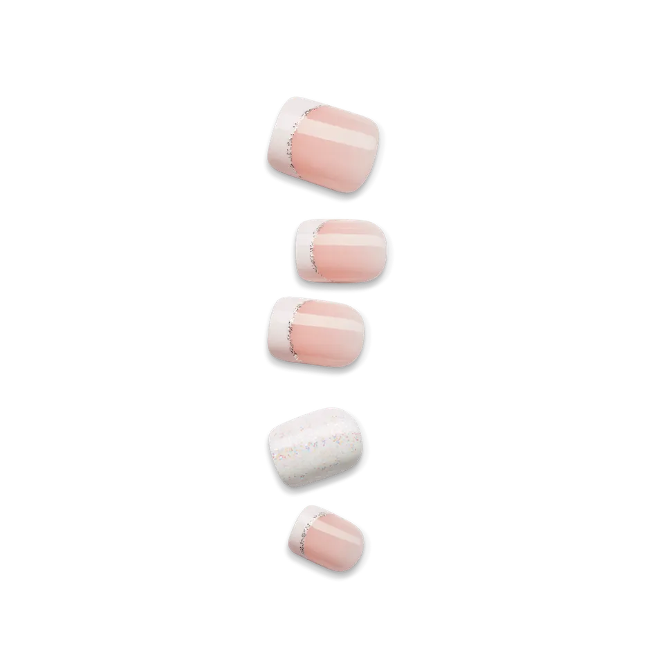 impress-design-petite-french-tips-press-on-nails-no-glue-white-neutral-30-count image 1