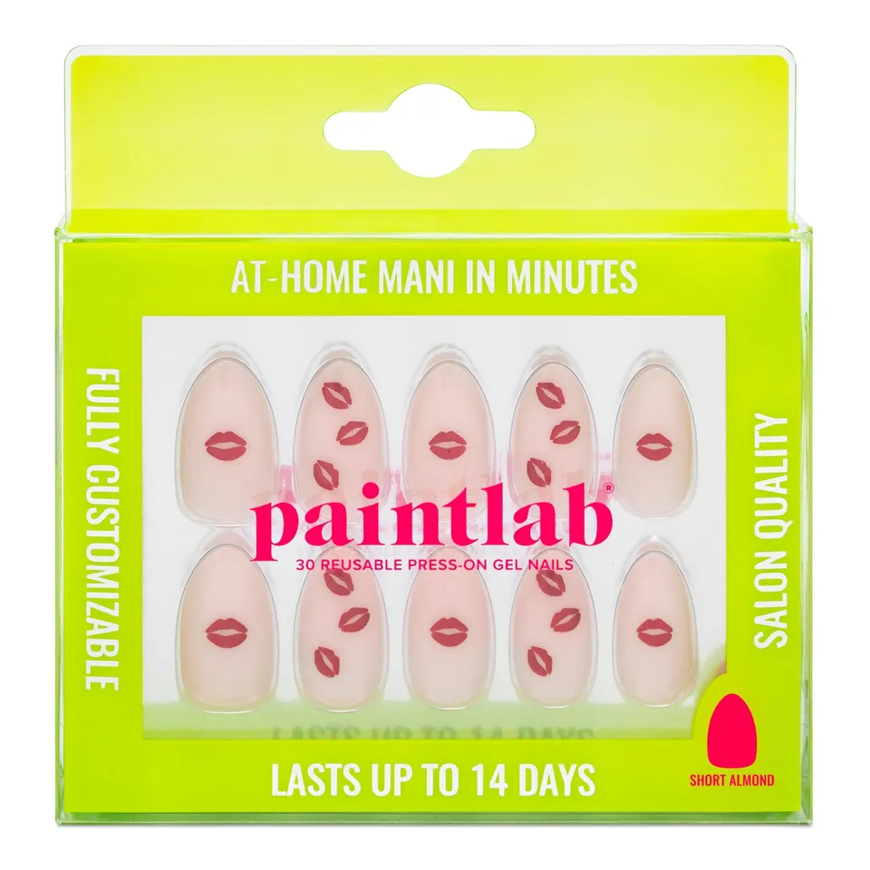 paintlab-cupid-s-kiss-short-almond-press-on-nails image 1