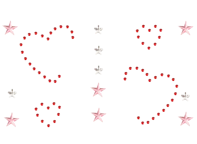 paintlab-star-lover-eye-face-stickers image 1