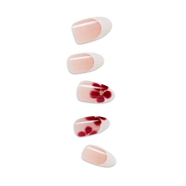 impress-design-no-glue-press-on-nails-hampton-french-white-red-medium-almond-30- image 1