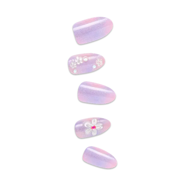 impress-premium-pick-me-first-no-glue-press-on-nails-multicolor-3d-jewel-design- image 1