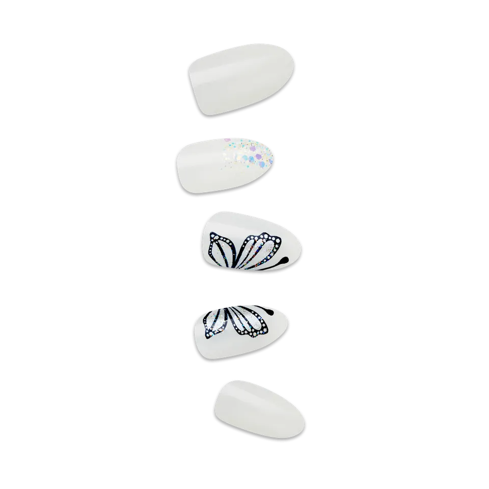 impress-design-press-on-nails-too-sweet-white-almond-medium-no-glue-manicure-30- image 1