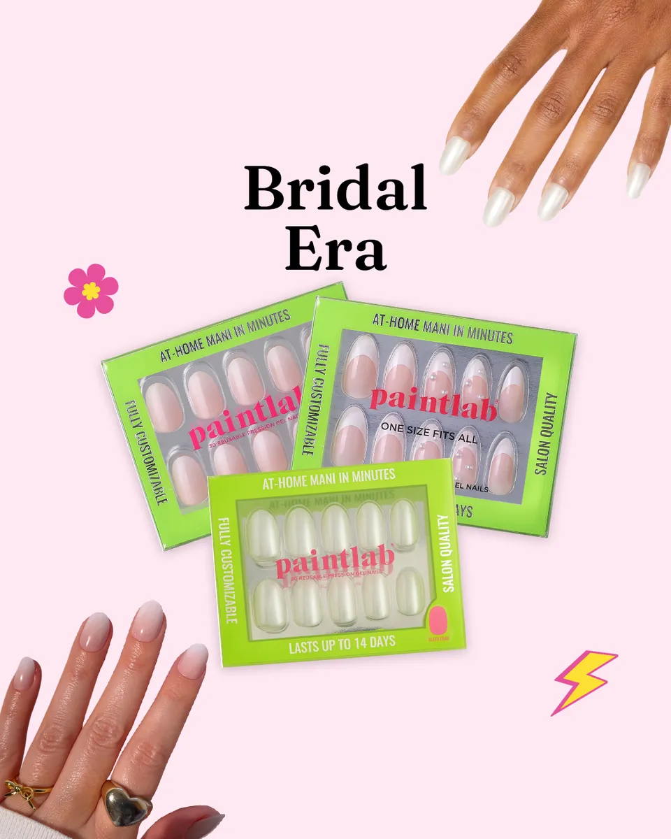 paintlab-bridal-era-press-on-nails image 1