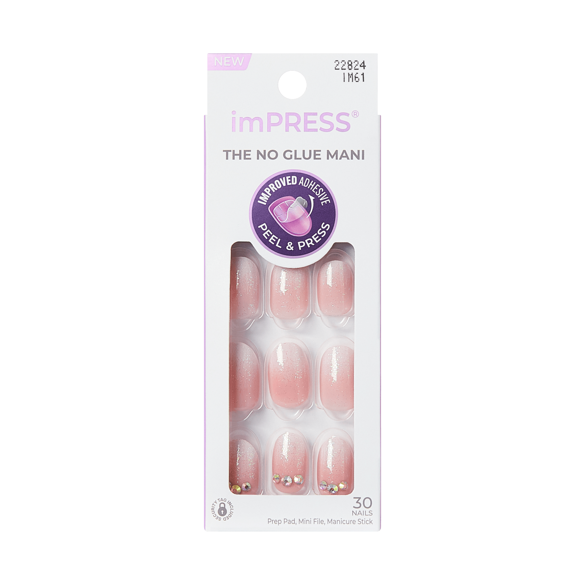 impress-design-no-glue-fake-press-on-nails-even-better-pink-short-oval-3d-jewel- image 6