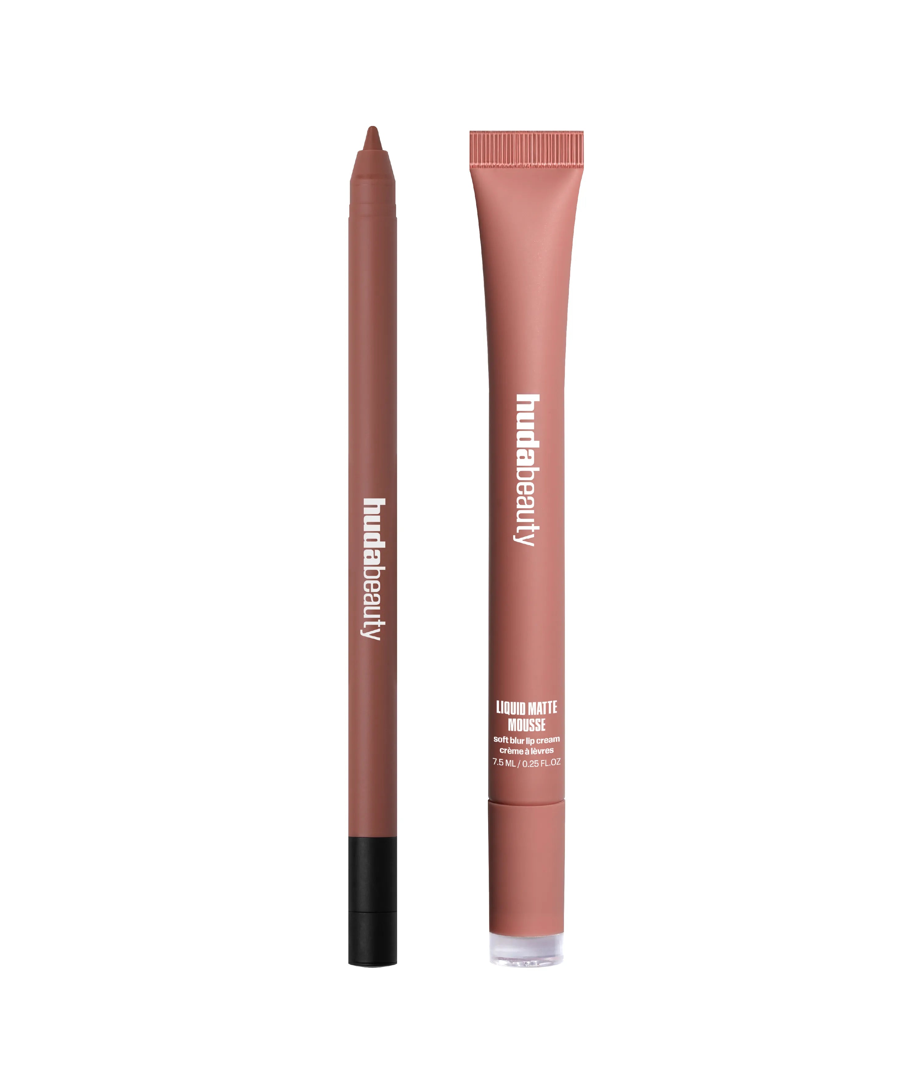 huda-beauty-bombshell-brown-lip-duo-liquid-matte-lipstick-lip-liner image 2
