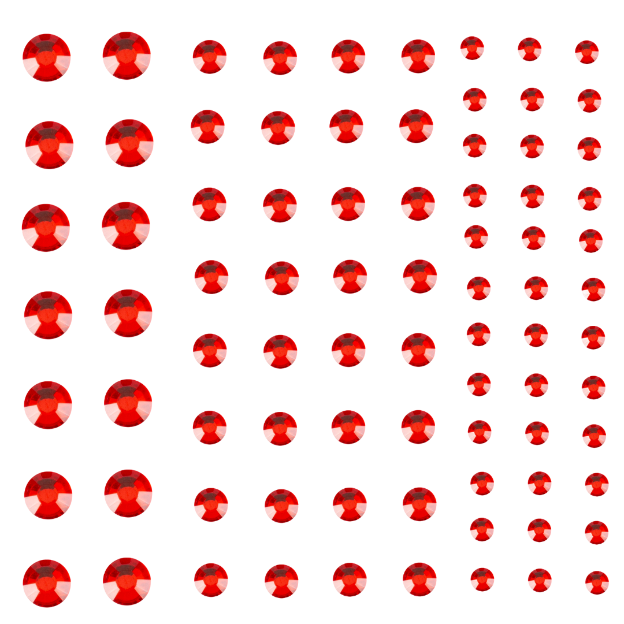 paintlab-red-rogue-crystal-gems-face-stickers-bold-statement-face-jewels image 1