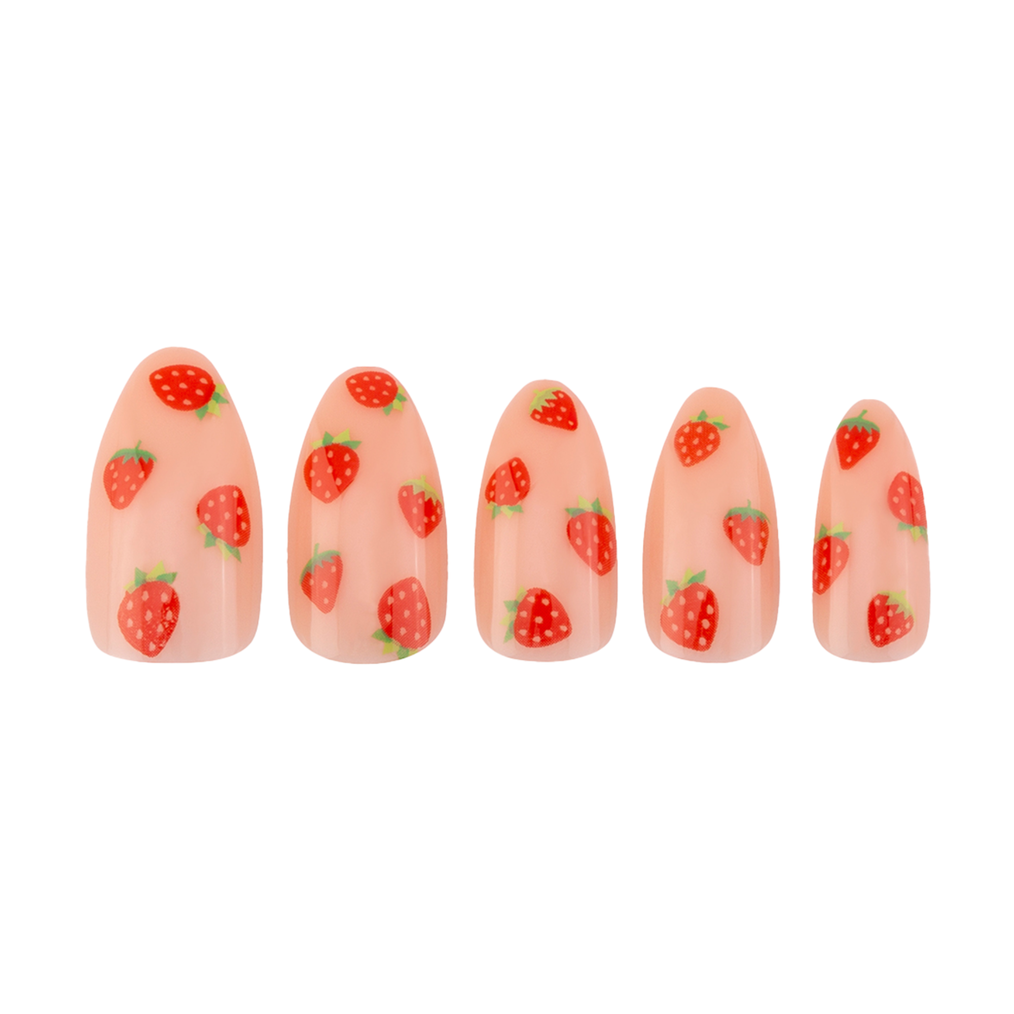 paintlab-so-strawberry-almond-press-on-nails-juicy-strawberry-red image 3