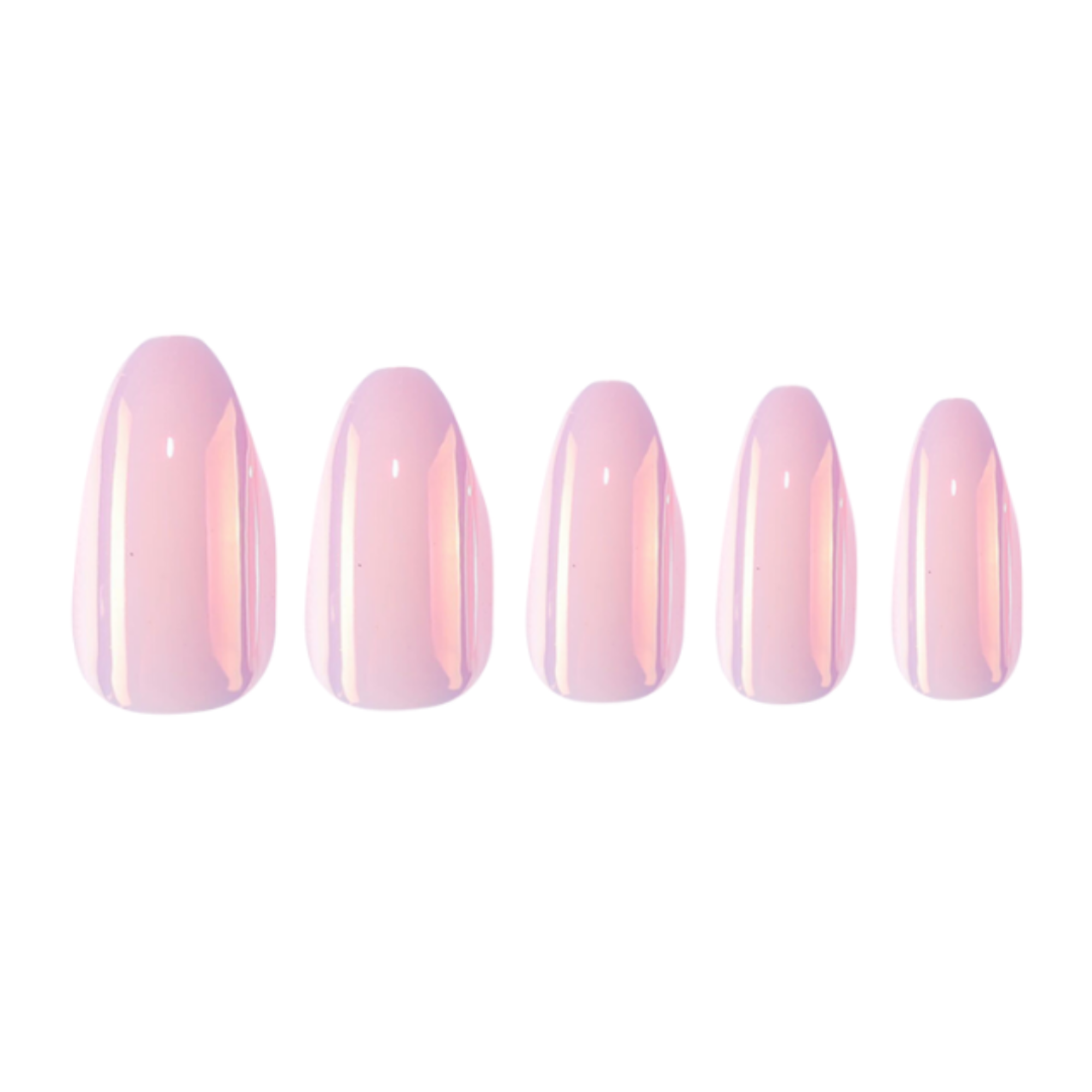 paintlab-pink-glazed-almond-press-on-nails-sheer-glazed-donut-finish image 3
