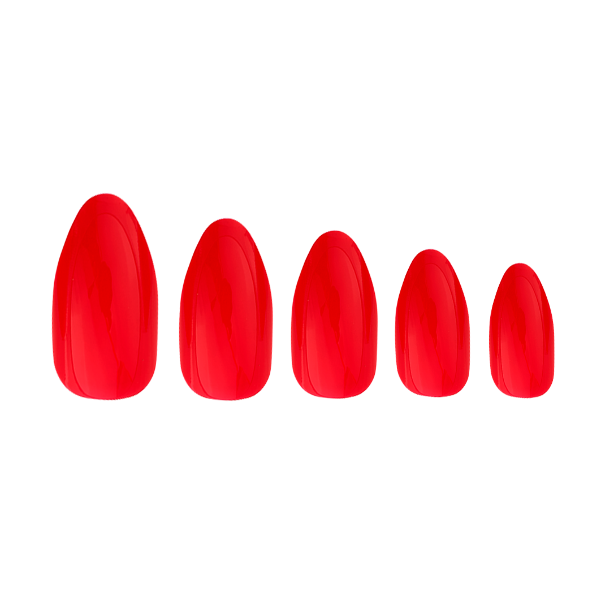 paintlab-red-jelly-almond-press-on-nails image 3