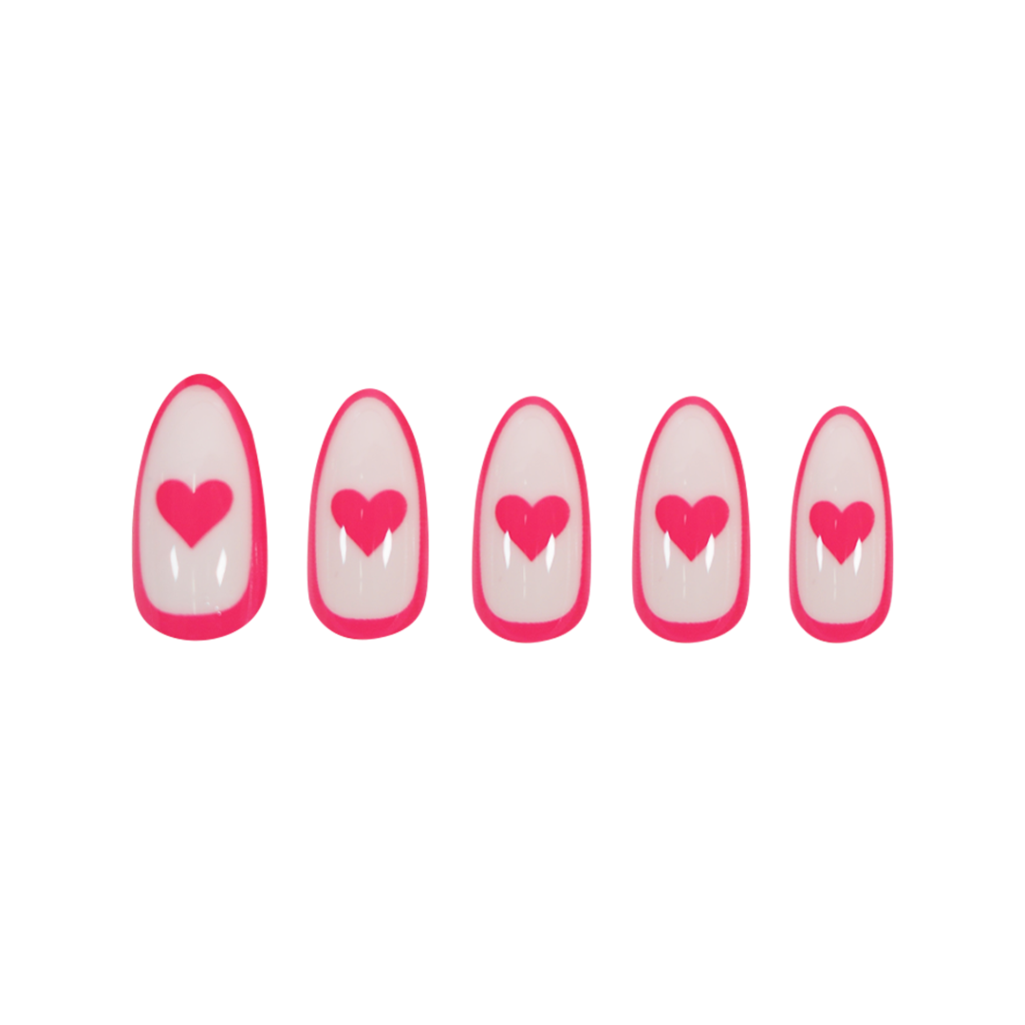 paintlab-heartbeat-almond-press-on-nails image 3