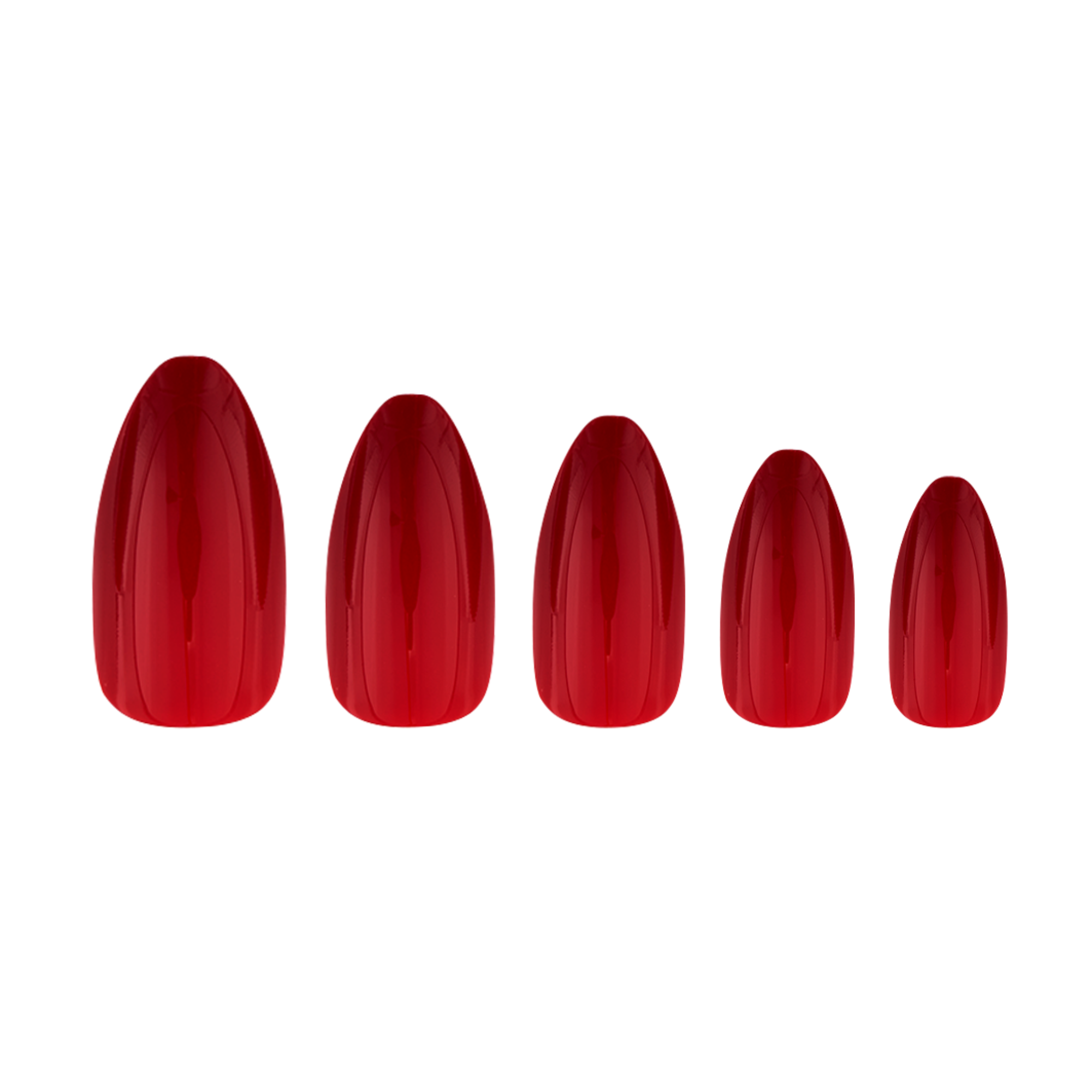 paintlab-true-red-almond-press-on-nails-classic-red-false-nails-for-every-occasi image 3