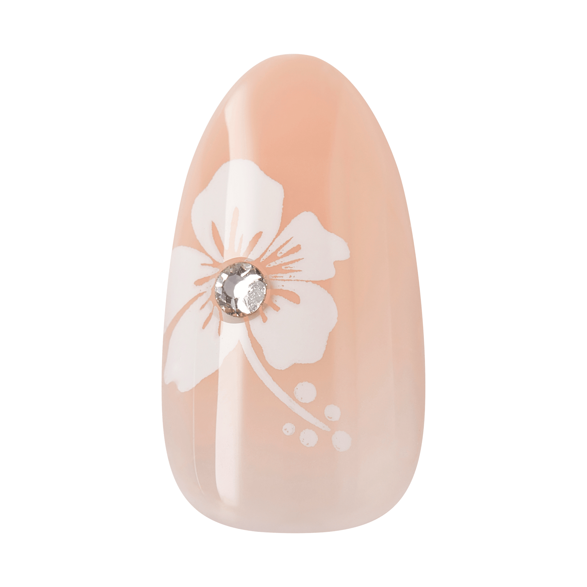 impress-design-no-glue-fake-press-on-nails-uplifted-french-white-medium-almond-m image 6
