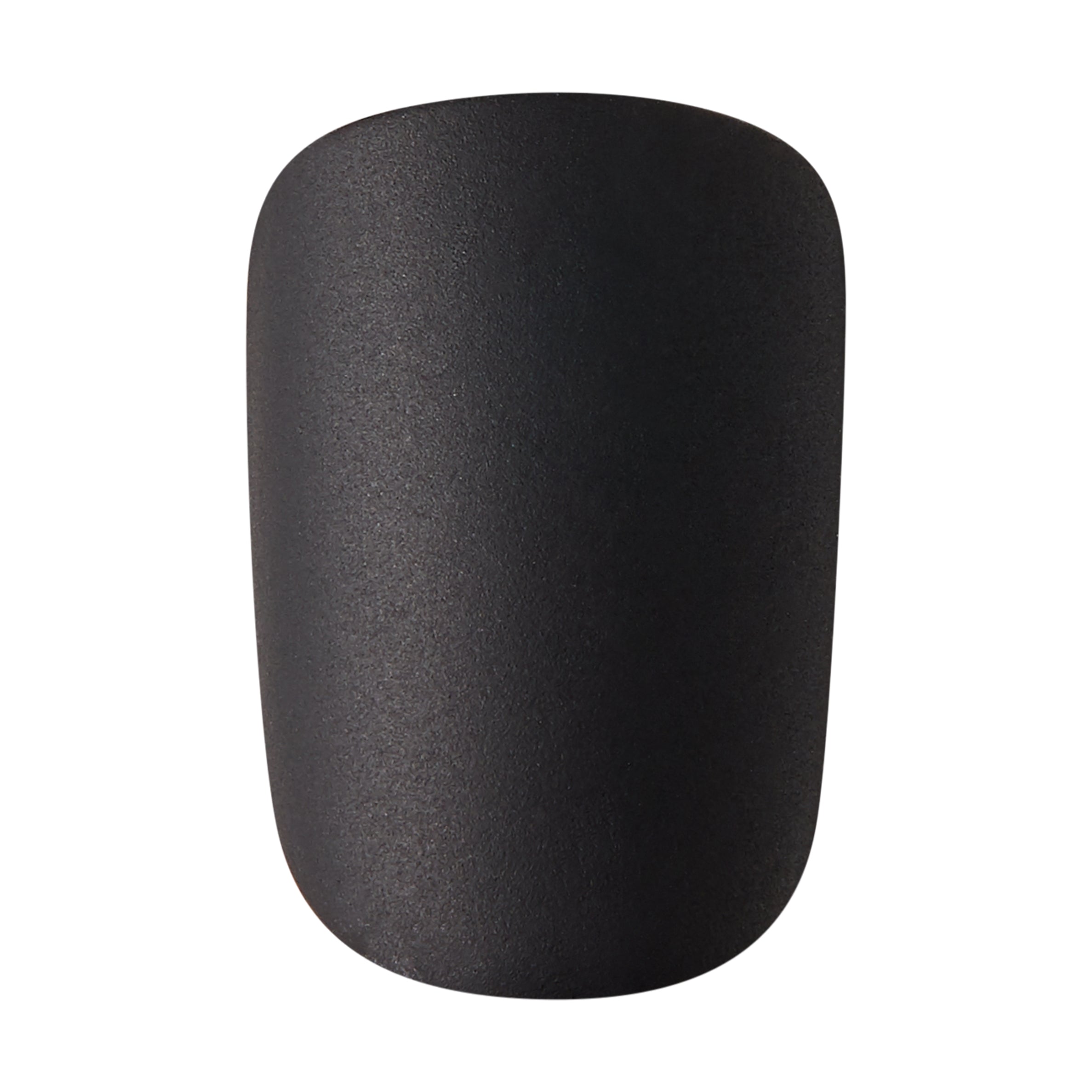 impress-color-no-glue-press-on-nails-on-the-road-solid-black-short-squoval image 5