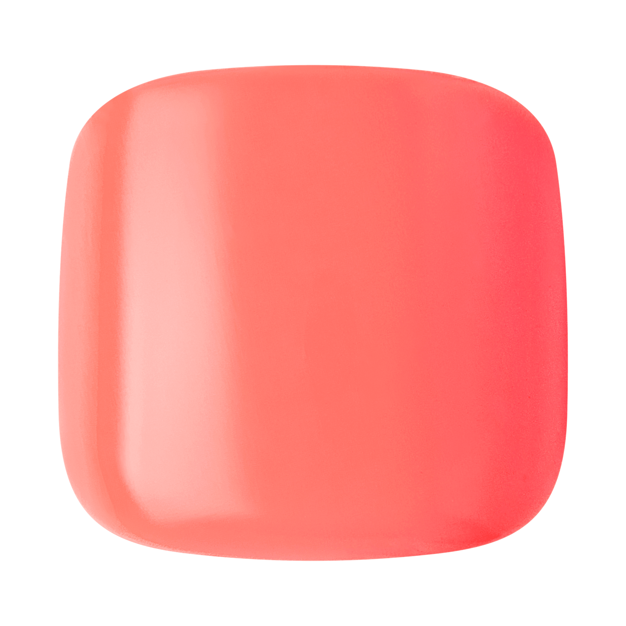 impress-pure-mood-no-glue-press-on-toenails-orange-squoval-short-24-fake-nails image 5