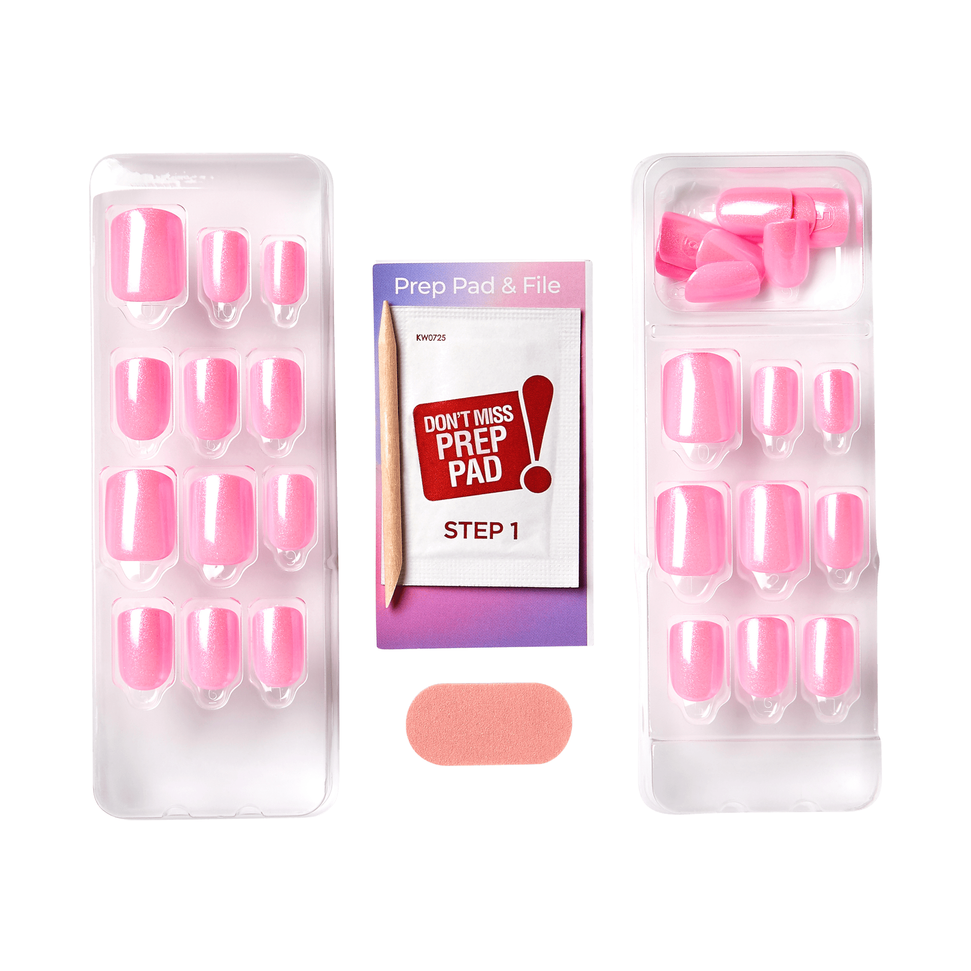 impress-colorfx-late-night-no-glue-press-on-nails-chrome-pink-short-squoval-30-c image 4