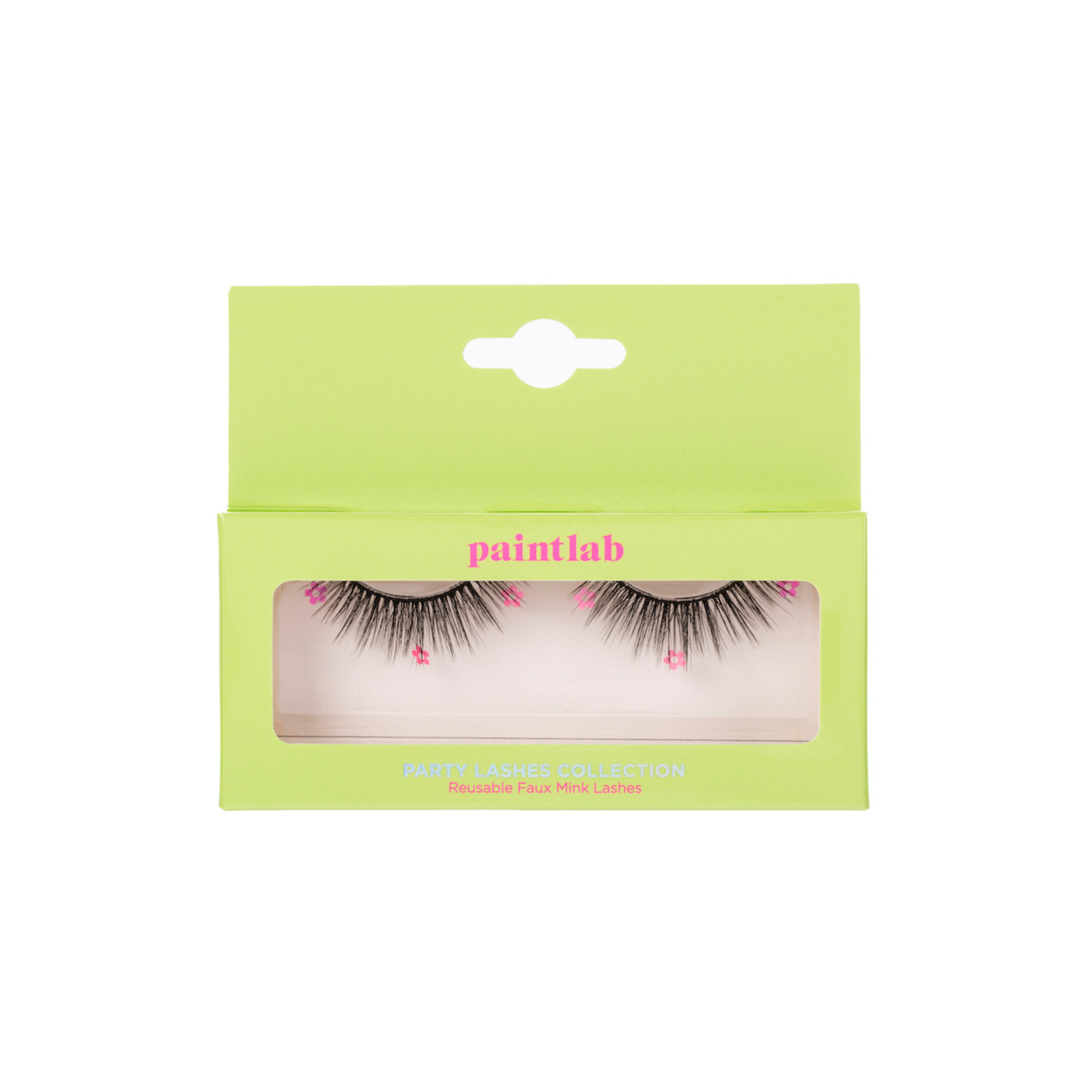 paintlab-pink-floral-lashes-eyelash-extensions-garden-inspired-decorated-lashes image 2
